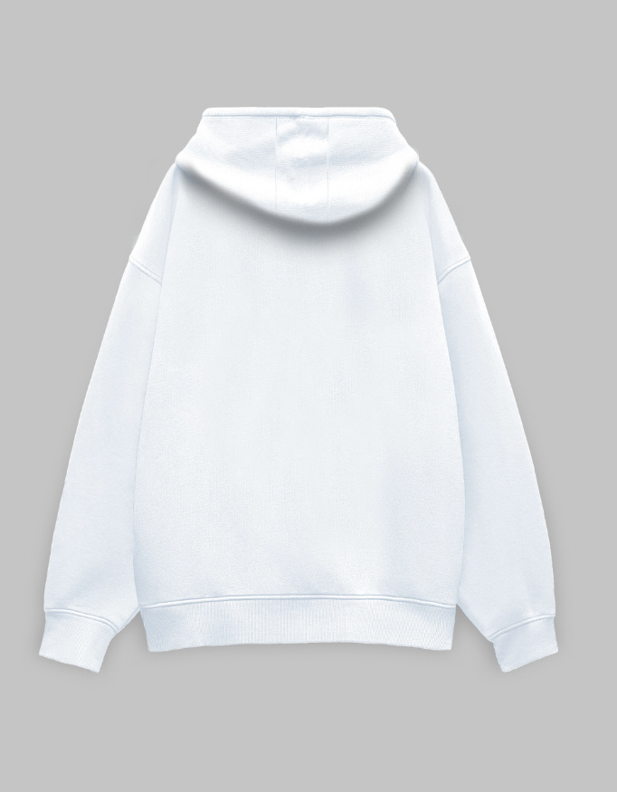 Wake Up Fight Unisex Oversized Printed Hoodie - Image 2