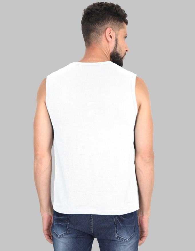 Sher Puttar Men's Sleeveless Printed T-Shirt - Image 2