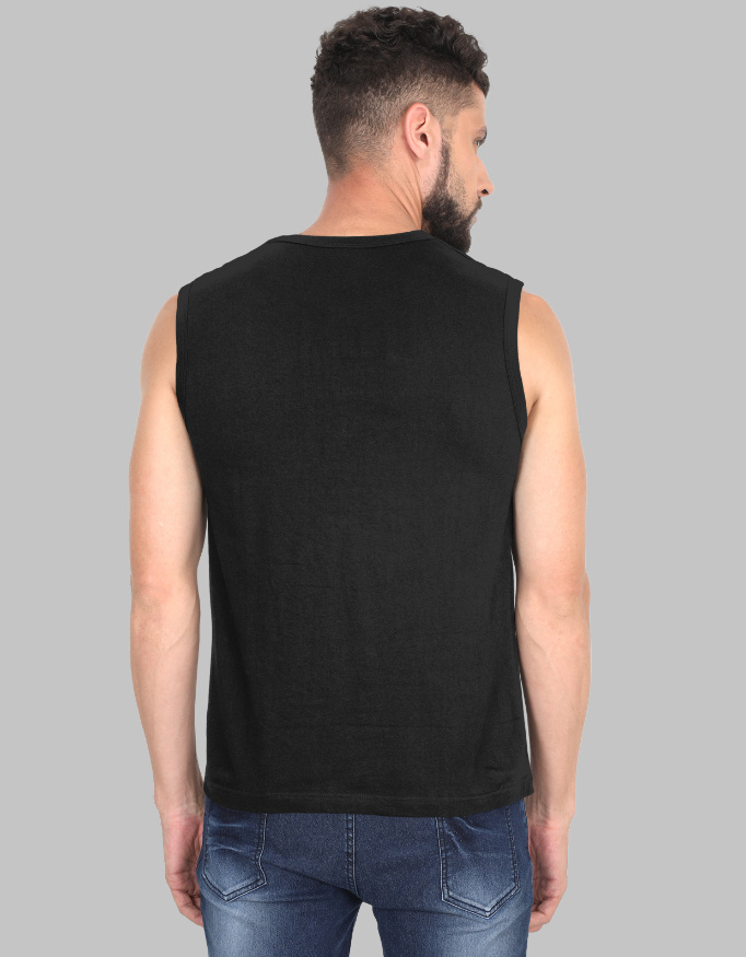 Lion Men's Sleeveless Printed T-Shirt - Image 2