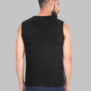 Alpha Male Men’s Sleeveless Printed T-Shirt