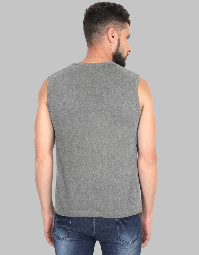 Sher Puttar Men's Sleeveless Printed T-Shirt - Image 6