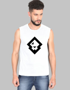 Sher Puttar Men's Sleeveless Printed T-Shirt