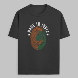 Made In India Unisex Standard Crew Printed T-Shirt