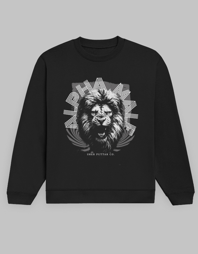 Alpha Male Unisex Printed Sweatshirt