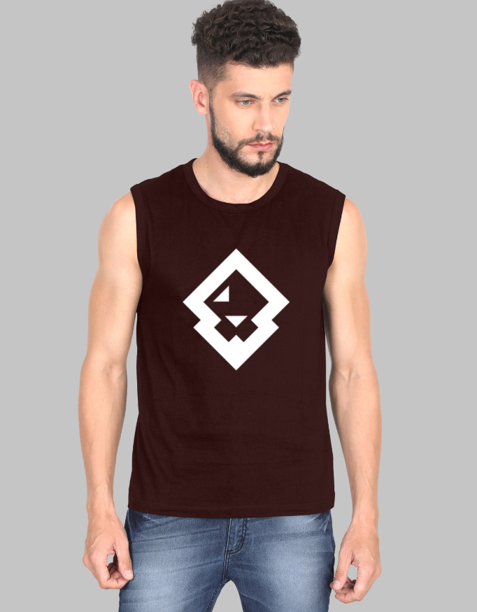 Sher Puttar Men's Sleeveless Printed T-Shirt - Image 4
