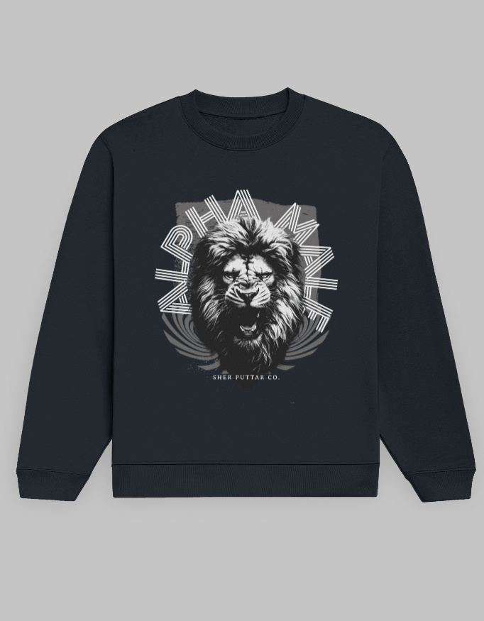 Alpha Male Unisex Printed Sweatshirt - Image 3