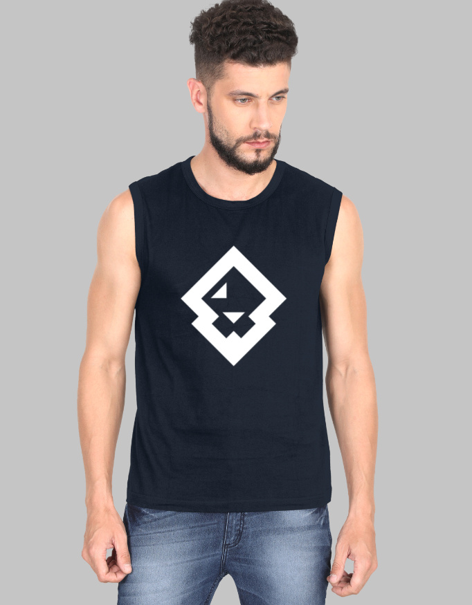 Sher Puttar Men's Sleeveless Printed T-Shirt - Image 3