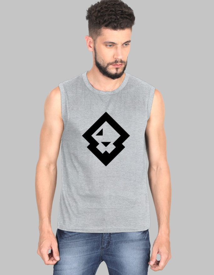 Sher Puttar Men's Sleeveless Printed T-Shirt - Image 3