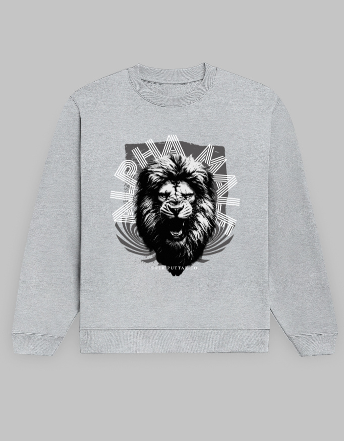 Alpha Male Unisex Printed Sweatshirt - Image 4
