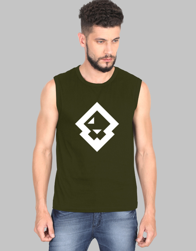 Sher Puttar Men's Sleeveless Printed T-Shirt - Image 6