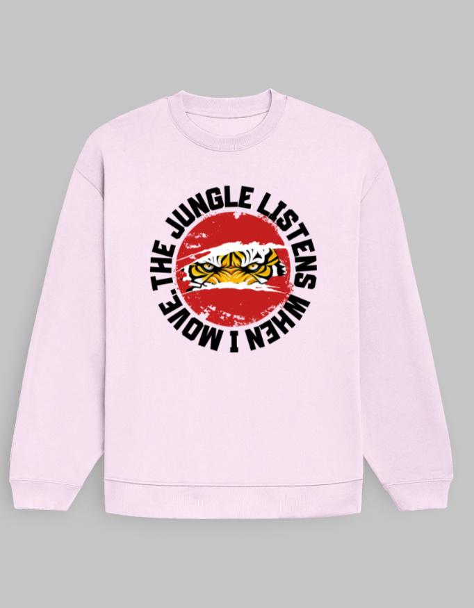 The Jungle Unisex Oversized Printed Sweatshirt - Image 3