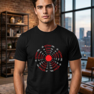Om Suryadevay Namah, Unisex Classic Crew T-Shirt (Regular Fit)