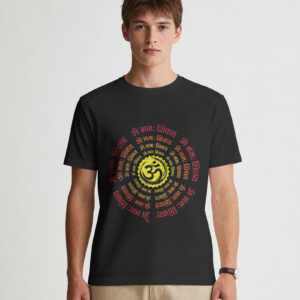 Om Namah Shivay, Unisex Classic Crew T-Shirt (Regular Fit)