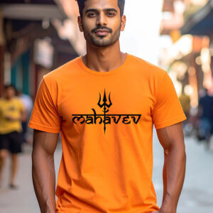Mahadev, Unisex Classic Crew T-Shirt (Regular Fit)