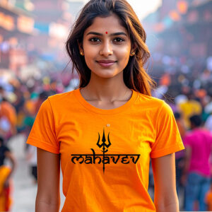 Mahadev, Unisex Classic Crew T-Shirt (Regular Fit)