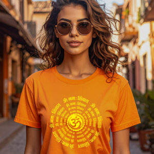 Om Namah Shivay, Unisex Classic Crew T-Shirt (Regular Fit)