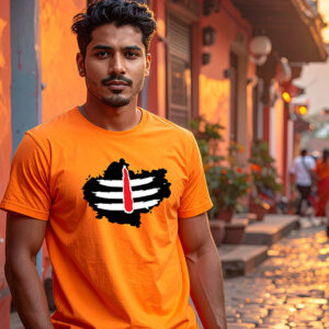 Om Namah Shivay, Unisex Classic Crew T-Shirt (Regular Fit)